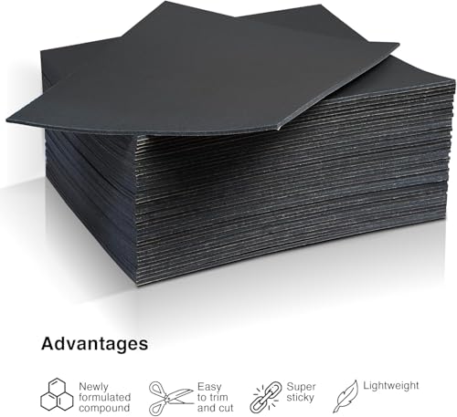 Siless Liner 157 (4 mm) mil 9 sqft Car Sound Deadening Closed Cell Foam & Heat Insulation mat - PE Foam Sound Deadener Material & Heat Barrier