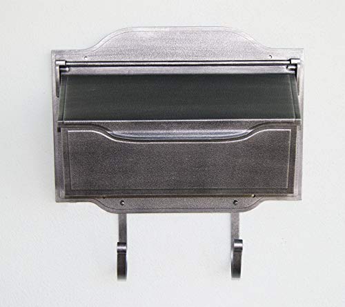 Special Lite Contemporary Horizontal Mailbox - Swedish Silver #TOP1