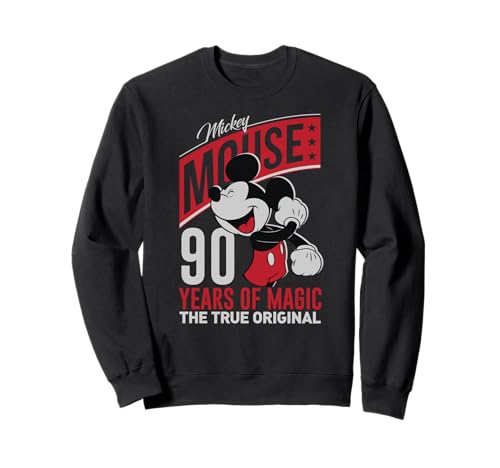 Sweat Mickey Mouse 90 ans Disney pour homme et femme en coton