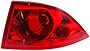 Evan-Fischer Tail Light Assembly Compatible with 2006-2011 Buick Lucerne Outer Passenger Side