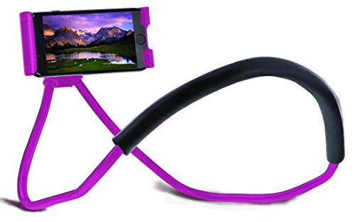 Aduro Phone Neck Holder, Gooseneck Lazy Neck Phone Mount to Free Your Hands for iPhone Android Smartphone - Thumbnail 5