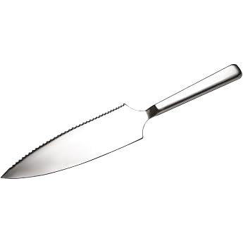 APS Classic Cake Knife, Patisserie Knife, Pastry Knife, Serrated Edge 15.5 cm, Stainless Steel, 5 x 29 cm, 1 cm Height