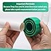 Lyserin AC Drain Line Cleaner Tool – Wet Vac Attachment for Unclogging & Evacuating PVC AC Drain Lines, Universal Fit