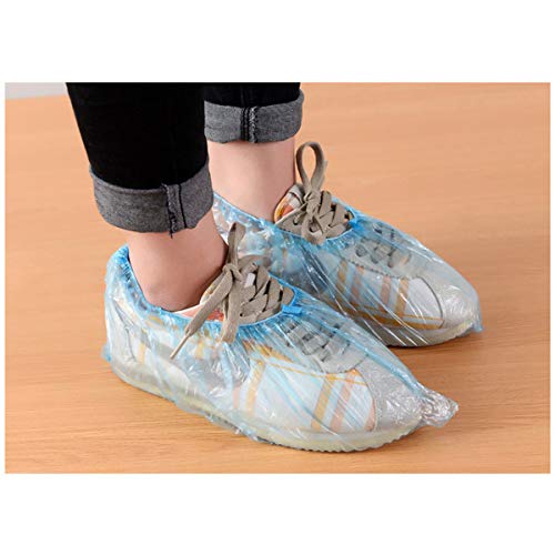 Shoe Covers - Disposable Shoe booties Covers - Booties Disposable Waterproof Slip Resistant Shoe Booties 100 Pack（50 Pairs） - Thumbnail 7