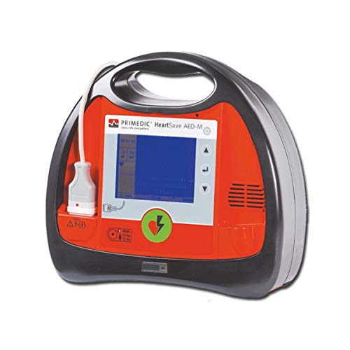 Gima 33396 Defibrillatore Heart-Save AED-M con Monitor e Batteria al Litio