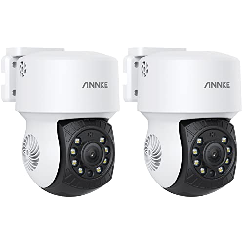 Annke 2Pack 1080P 2Mp Ahd Cctv Home Surveillance Dome Pt Camera With 350° Pan And 90° Tilt, 100Ft Ir Night Vision, Ip65 Weatherproof Security Add–On Cam For Outdoor Use, Wide Compatibility - Apt200 #TOP5