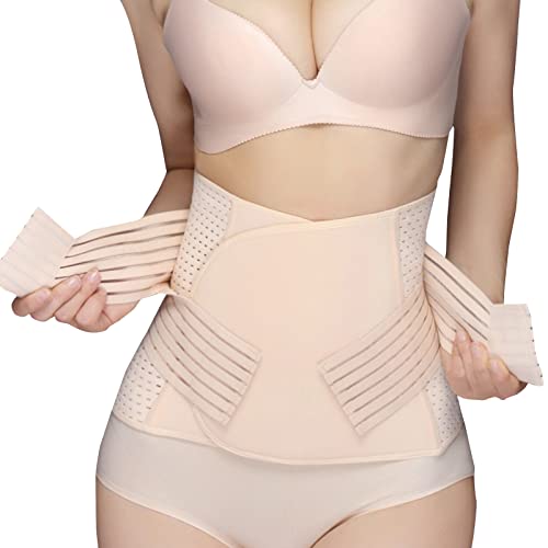 Shffuw Mono Negro Mujer Tanga Reductor Fajas Cesarea Mujeres Casual Sólido Deporte Cintura Banda Elástica Forma Delgada Contracción Cintura Bragas Antirozaduras Mujer Top Sexy Beige One Size