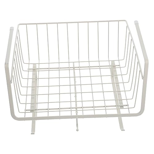 Estante de cocina para liberar espacio en encimeras pequeñas con cesta integrada 2