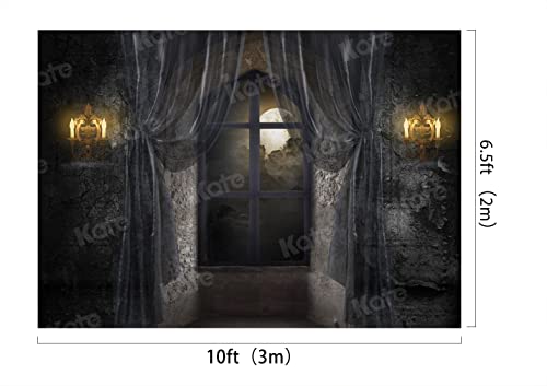 Kate Horror Halloween Night Decoration Backdrop 3 * 2m Ancient Prison Decoration Halloween Horror Atmosphere Video Shooting Props Bar Club Halloween Night Party Cosplay Backdrop - Image 4