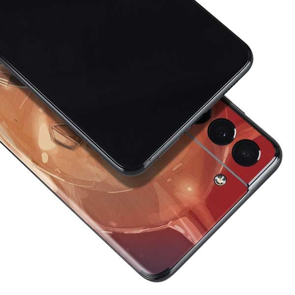 Skinit Decal Phone Skin Compatible with Galaxy S21 5G - Officially Licensed Marvel Black Widow Running Design