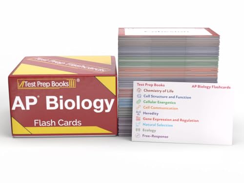Cartes d'étude de préparation de biologie AP pour assimiler le cours et réussir vos tests