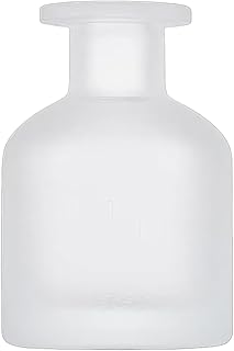 150ml/5オンス 空 詰め替え可能 ガラスディフューザー ボトル ディフューザー ジャー アロマセラピー 保存容器 フレグランスアクセサリー DIY交換用リードディフューザーセット (マット透明)