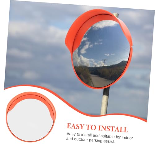 Miroir convexe 30 cm de circulation avec support métallique robuste - 5