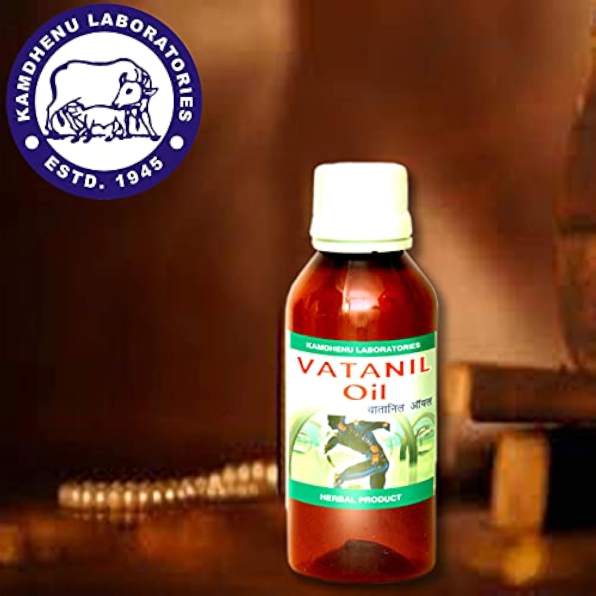 Kamdhenu Laboratories Vatanil Taila 100 ml, Herbal Oil