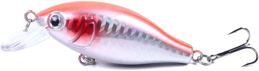 Fxchen ついに再販開始 1pc クランク餌釣りルアー人工ハード餌水泳餌トラウト低音鯉低音釣りタックルフィッシングルアー人工釣り ルアーシミュレーション釣りルアー 7 5cm 10 5g