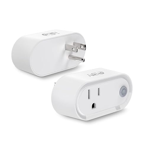 NEO Z-Wave Plus Smart Mini Plug, toma compacta Z-Wave para automatización del hogar, funciona con Smartthings, función básica de encendidoapagado,