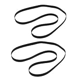 Large compatibilité : compatibles avec une de marques et de modèles de platines, courroies d'entraînement offrent une large applicabilité pour répondre aux divers besoins des utilisateurs, courroie d'entraînement pour tourne-disque, courroie de mouvement pour tourne-disque