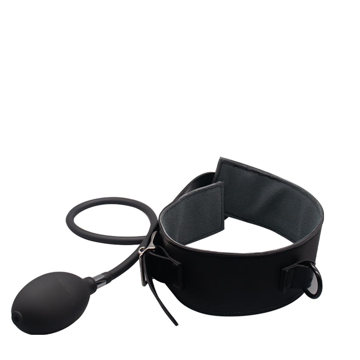 Collier Gonflable Fun pour BDSM – Collier de Jeu de Rôle Ajustable pour Hommes et Femmes – Jouet de Contrainte Réglable pour Adultes