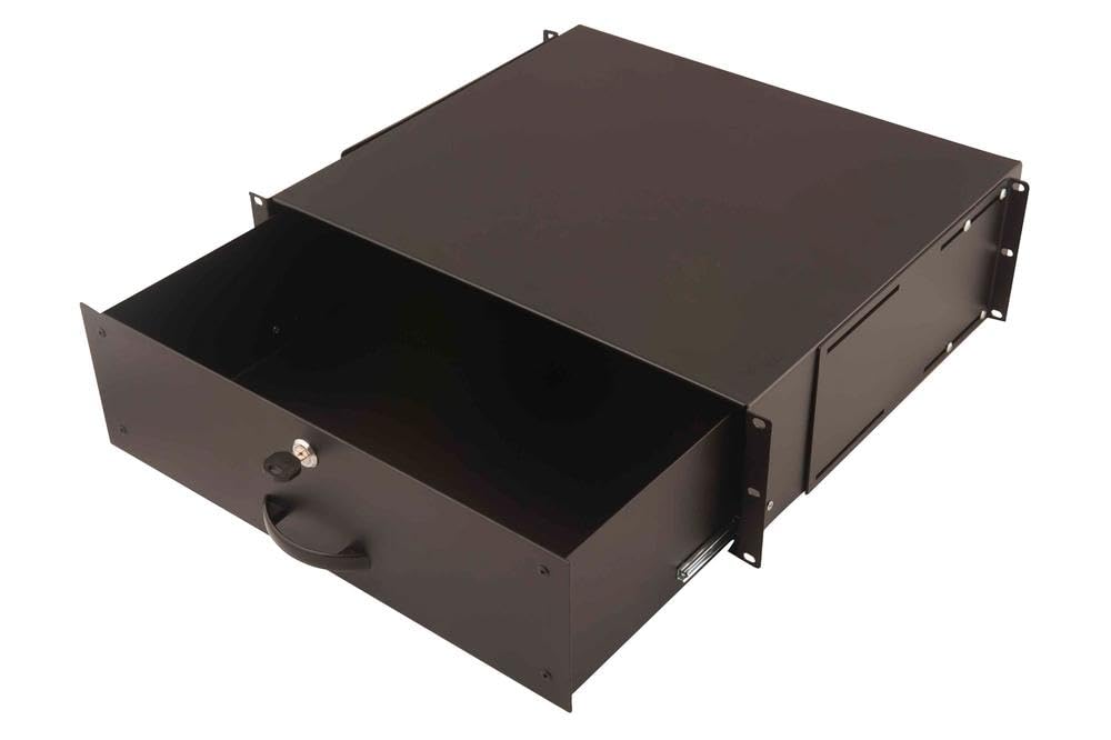 Digitus DN-19 KEY-3U-SW 19 pouces Tiroir 3 UH noir