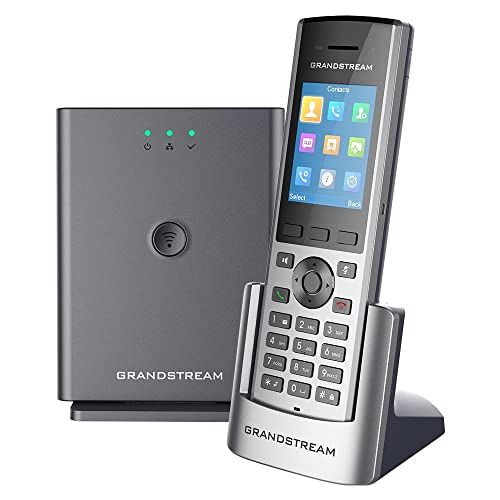 Base VOIP DECT Grandstream 10 Linhas 10 Contas SIP Até 5 Handsets DECT da Série DP Audio HD - DP752