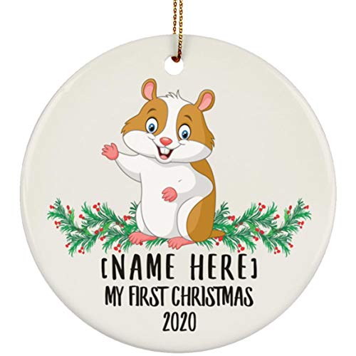 hamster ornament personalized