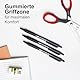 BIC Kugelschreiber Set Soft Feel Clic Grip, in Schwarz, Strichstärke 1.0 mm, 12er Pack, Ideal für das Büro, das Home Office oder die Schule