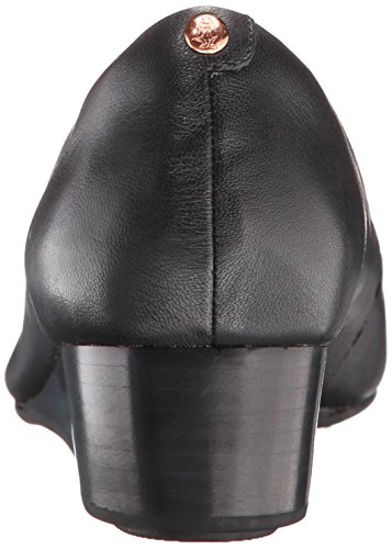 Hush Puppies Women's Bryce Admire, Black Leather, 7 M (B) #TOP2