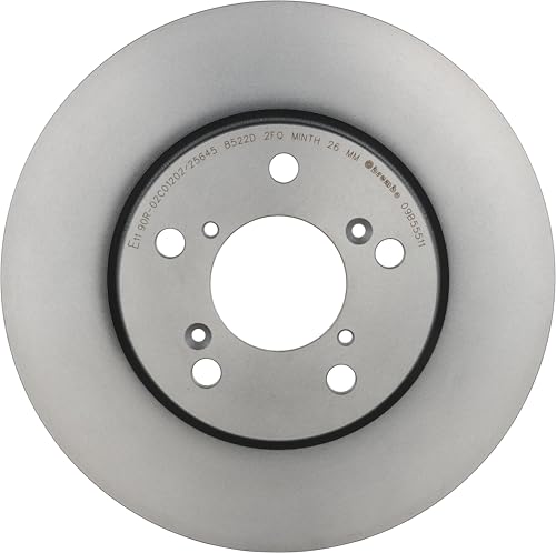 Brembo 09.B555.11 UV Coated vented Front Brake Rotor HONDA OE# 45251SHJA00