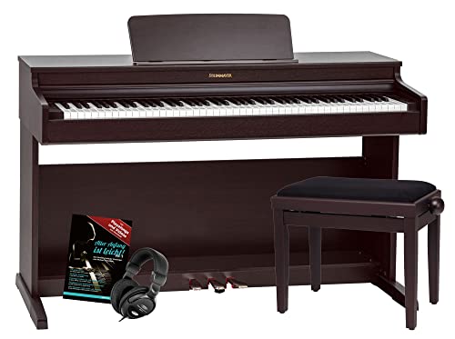 Steinmayer DP-321 RW piano numérique bois de rose set - Les Beatles, Paul McCartney, John Lennon, RIngo Starr, George Harrison Steinmayer DP-321 RW piano numérique bois de rose set