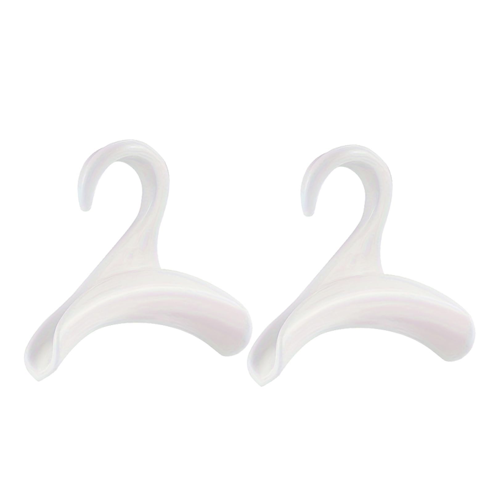 HRXEXSBAM 2PCS Multi-Purpose Bag Hooks, Wardrobe Arch Handbag Storage Hanger Organizer(White)