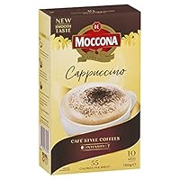 Moccona Cappuccino - 50 Individuals Sachets (5 x 10 Pack)