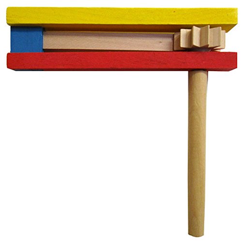 Karabu Instrumento bramadera sonido traqueteo cra para Nochevieja fiestas tric trac