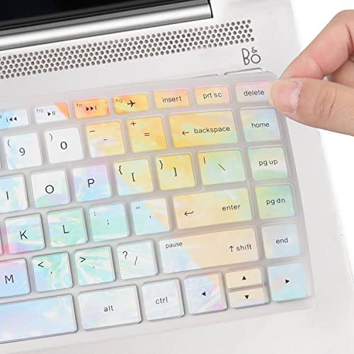 Keyboard Cover for HP Pavilion x360 14 & HP Laptop 14 14-dk 14m-dh 14-dq 14-fq 14-cd/ce/cf 14t-dh200 14-dq0052dx 14-dq2053cl 14-dk0002dx 14m-dh1003dx 14t-dq300 14m-cd0003dx 14-fq0013dx 14-cf0006dx - Thumbnail 4