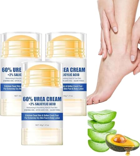 JUJUGEN 3PCS Urea Cream 60 Percent