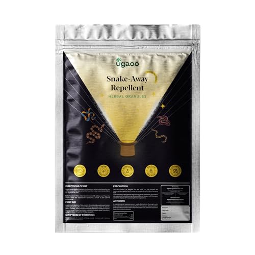 Image of Ugaoo Snake-Away Repellent Granules 1 KG - Natural Snake Repellent Powder for Outdoors & Home, Snake Control Powder with Plant Extracts & Essential Oils