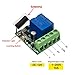 QIACHIP 433Mhz Universal Wireless Remote Control Switch DC 12V 1CH Relay Receiver Module RF Transmitter for Access Control,Lights (Transmitters 2 Button+ 2 Receiver 1CH)