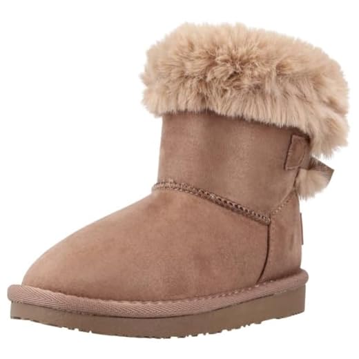 Conguitos Niña, Botas Australianas para Niñas (Taupe, 25)