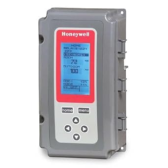 Honeywell T775M2048 Electronic Temperature Controller, Modulating, 2 SPDT, 2 Sensor Inputs, 1 Sensor Included