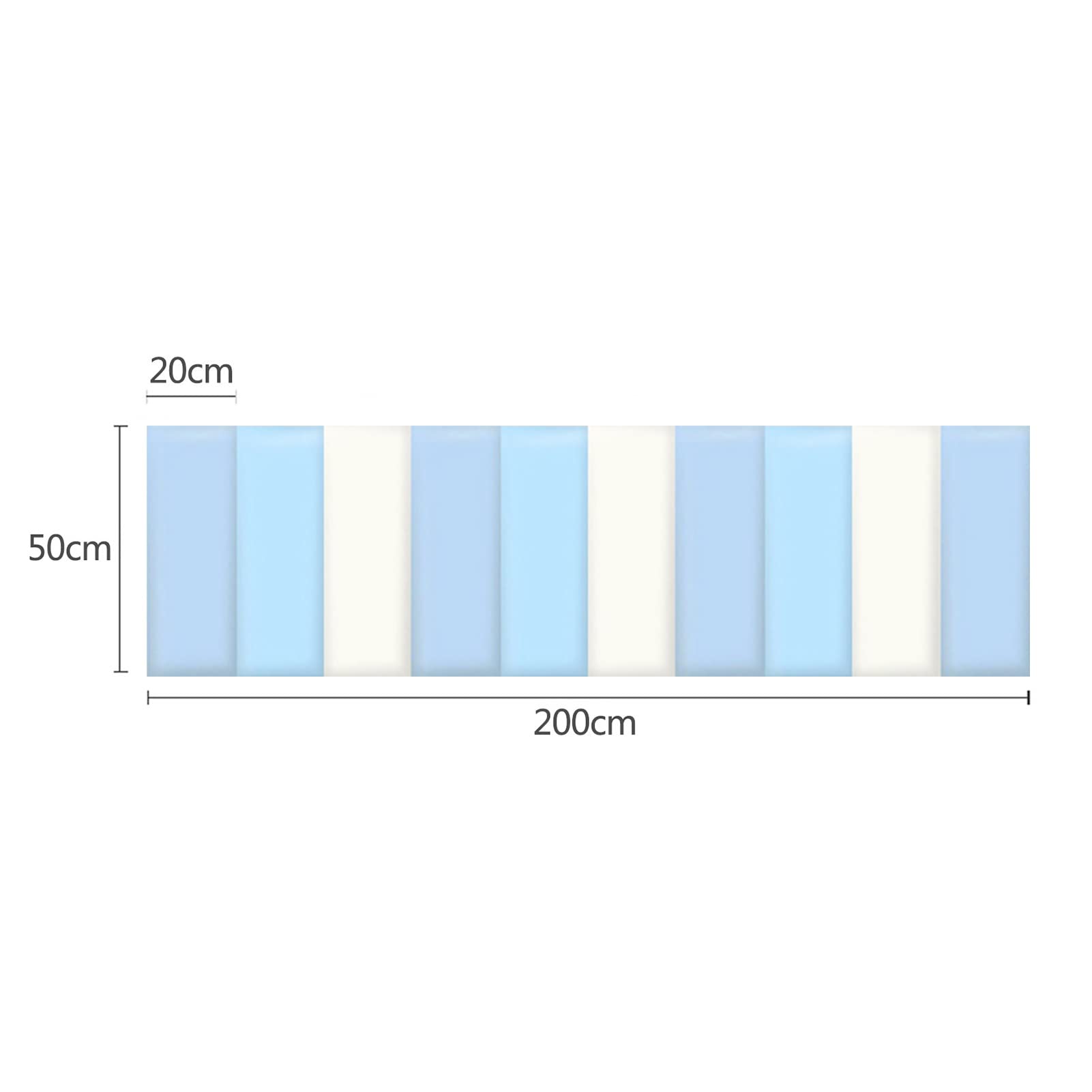 Tête De Lit Rembourrée À Décoller Et Coller, Tapis Mural Anti-Collision 9 Pièces, Bâton De Chevet Auto-Adhésif pour Décor De Salle De Jeux De Fond De Télévision
