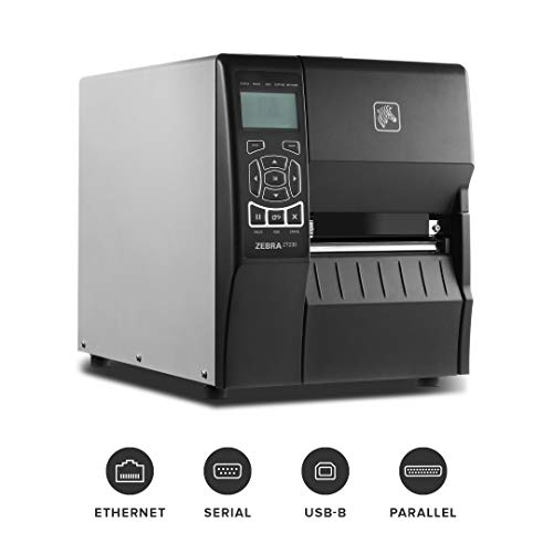 Zebra Zt230 Thermal Transfer Industrial Printer 203 Dpi Print Width 4 In Serial Usb Parallel Zt23042-T01100Fz #TOP1