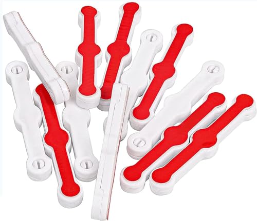 12 Stück Fliegengitter Fenster Clips Selbstklebende, Bildschirmfenster-Montageschnallen ohne Bohren, Insektenschutzgitter für Küche Balkontür Insektenschutz (red) 12 Stück Fliegengitter Fenster Clips Selbstklebende, Bildschirmfenster-Montageschnallen ohne Bohren, Insektenschutzgitter für Küche Balkontür Insektenschutz (red)