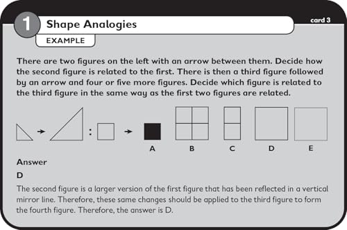 11+ Non-Verbal Reasoning Flashcards (Letts 11+ Success) - Image 4