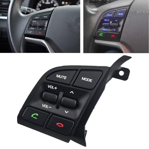 Bouton commande volant Tucson usé : commutateur de remplacement pour volume audio - 2