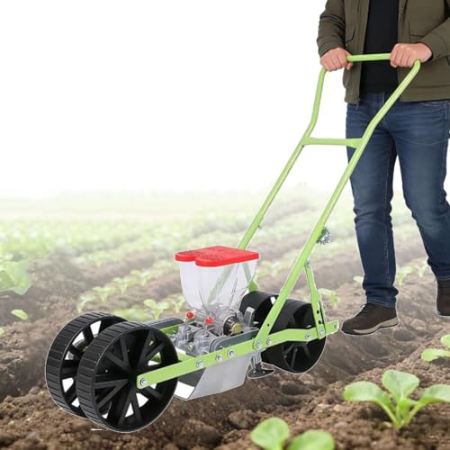 Sembradora manual de jardín para semillas 2 filas miniatura 1