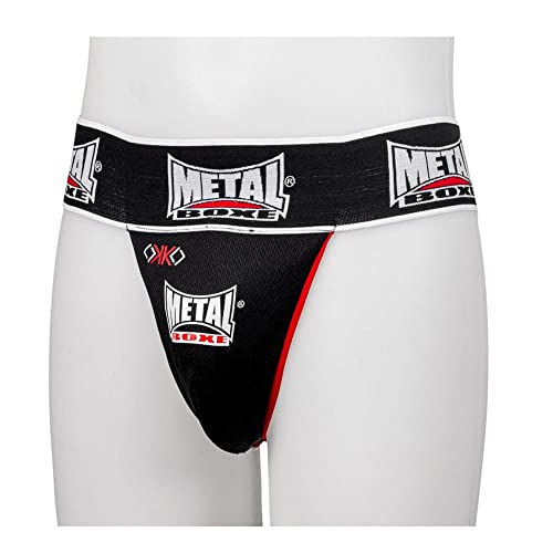 METAL BOXE Herren Slip Coquille extra Cup OKO Muschel, Schwarz, XL