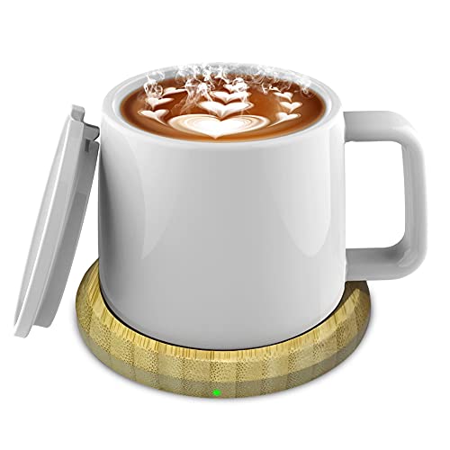 Juwacoo Chauffe-tasse à café en céramique Cover
