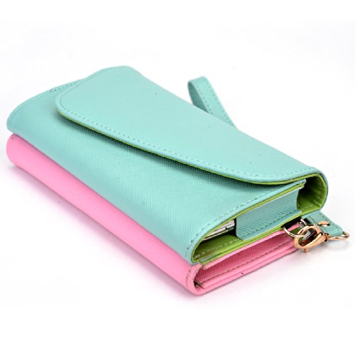 Kroo ESXLUBGP-8572 Clutch Wallet With Wristlet And Crossbody Strap thumb #7