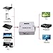 Mini HDMI to VGA Converter with Audio HDMI2VGA 1080P Adapter Connector for PC Laptop to HDTV Projector