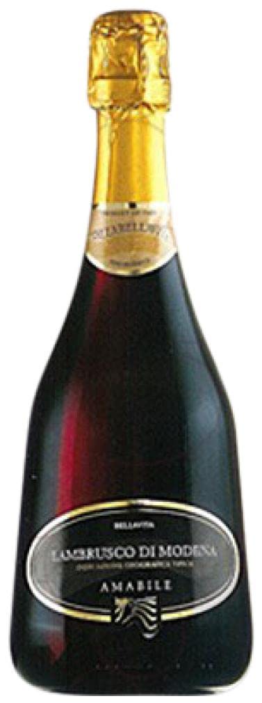 6 × Caldirola Bellavita Lambrusco Lambrusco di Sorbara (Caja de 6 Botellas de 75 cl)