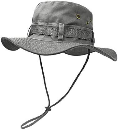 UltraKey Sonnenschutzhut mit breiter Krempe, doppelschichtig, klassischer US Kampfsport Stil Buschsch-Dschungel-Sonnenschutz fr Angeln, Jagd, Camping